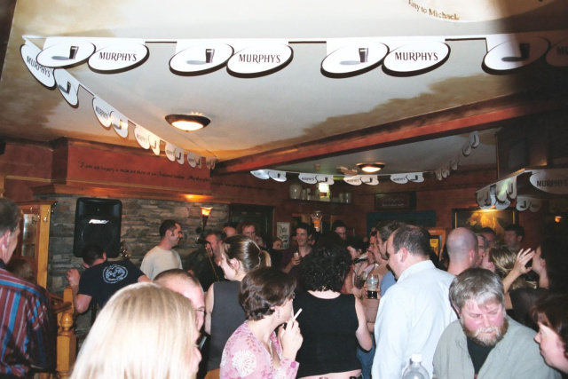 night before wedding pub