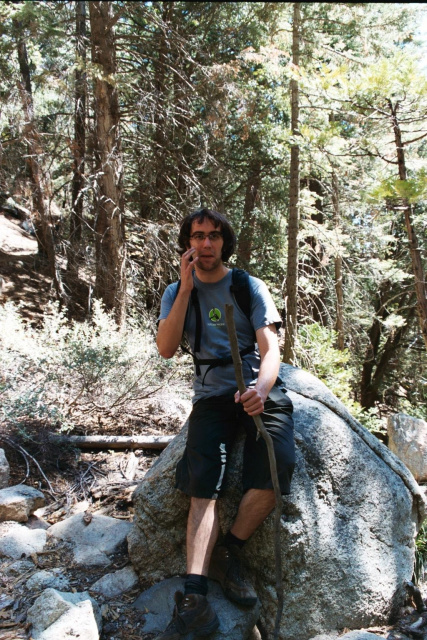Justin stubbly hiking