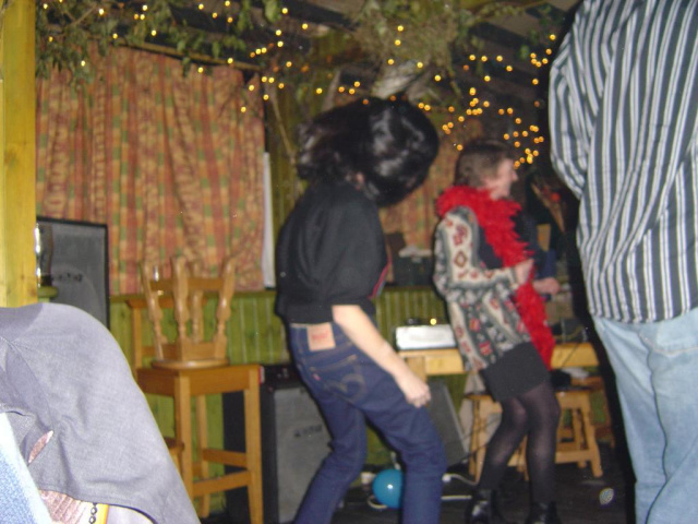 new years eve rocking out