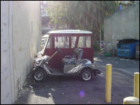 sportscar golfcart