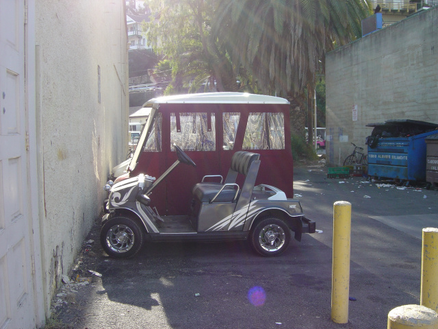 sportscar golfcart