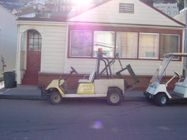 towtruck golfcart