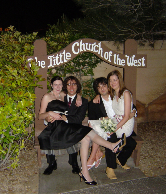 on the bench with j and c