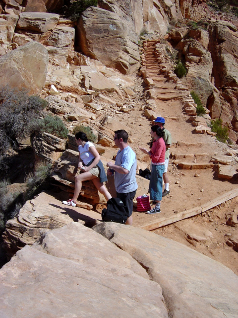 grand canyon at ooh ahh point