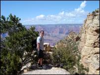 grand canyon paul on path