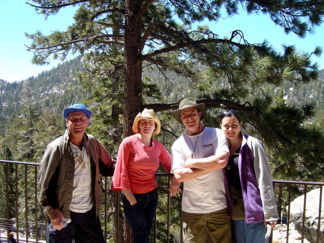 palm springs group shot