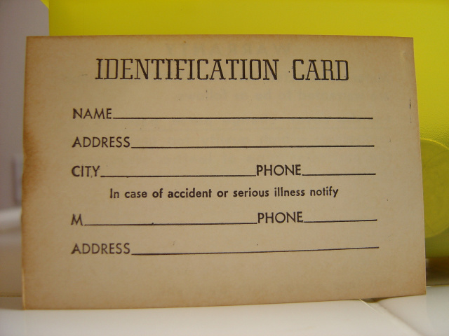 antique wallet id card 2