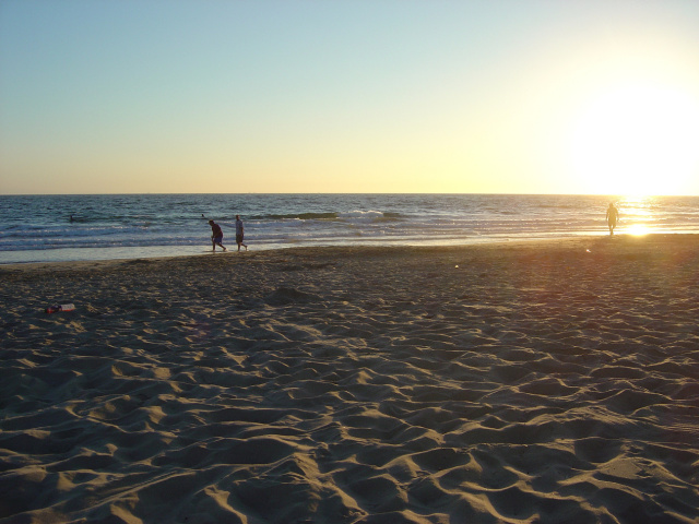 beach sunset 1