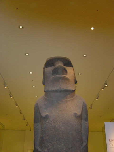 british museum easter island statue 1