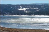 ice on lake