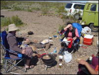 bush camp brekkie