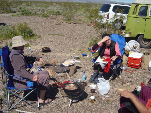 bush camp brekkie