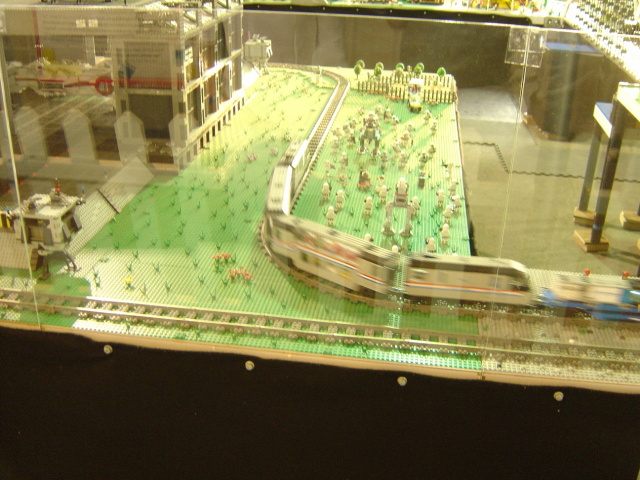 lego train in motion 1