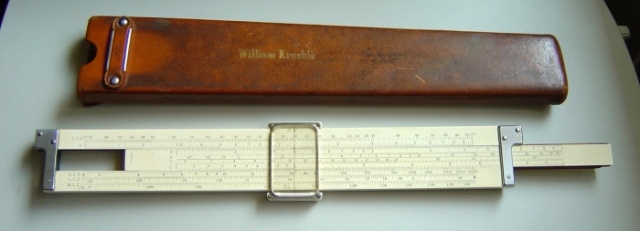 antique slide rule