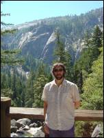 justin on bridge over merced