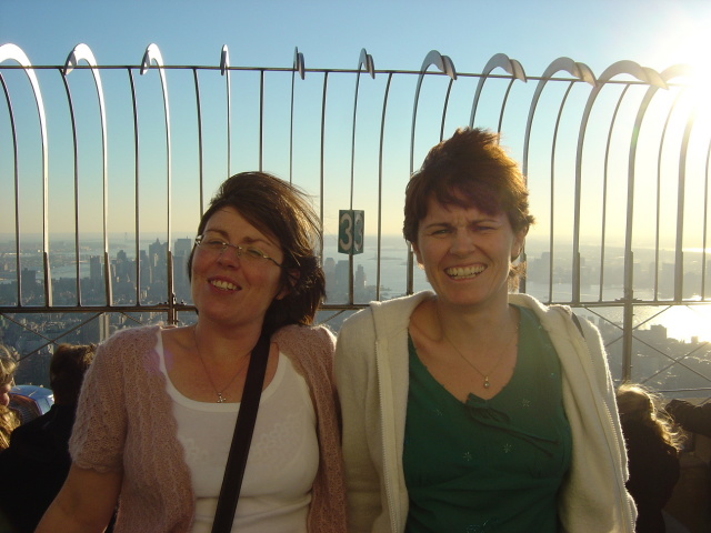 its a bit windy up here! 