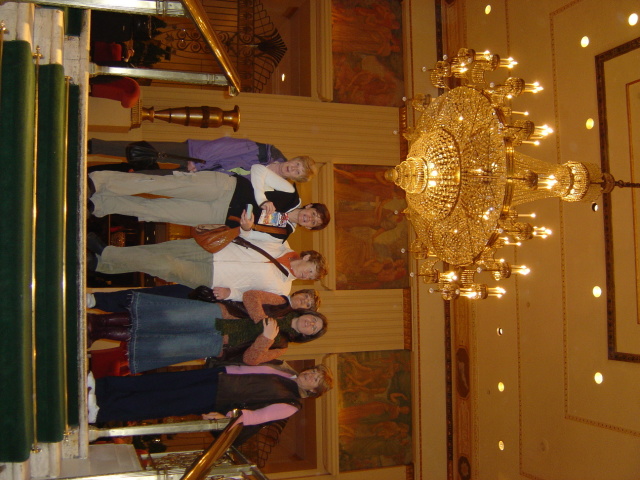 look at that chandelier