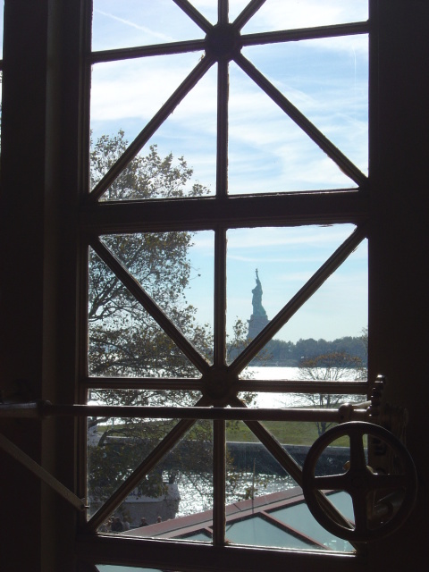 the view from ellis island detention 
