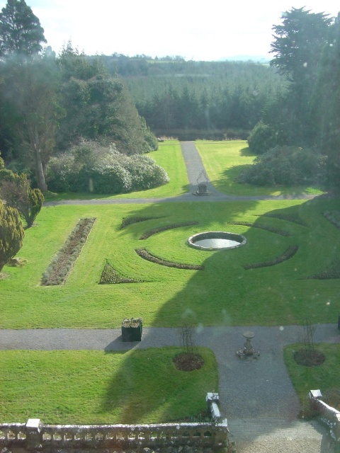 view of gardens from room