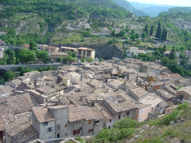 entrevaux old town