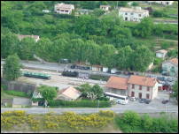 entrevaux steam train